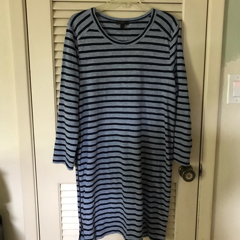 🌸 J .Crew Log Sleeve Thick Cotton Dress 🌸